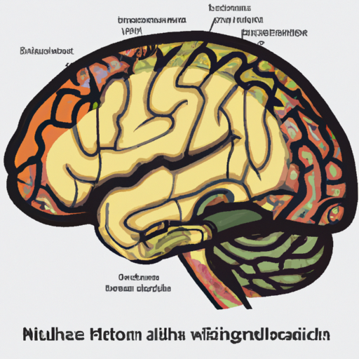 1. המחשה של המוח, מדגישה אזורים המושפעים בדרך כלל ממיסופוניה ו-ADHD
